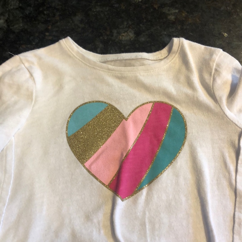 Heart long sleeve T